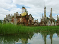 Myanmar Travel : Inle Pagodas