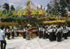 Celebrated on the full moon day of Kason. Buddhist devotees celebrate not only water